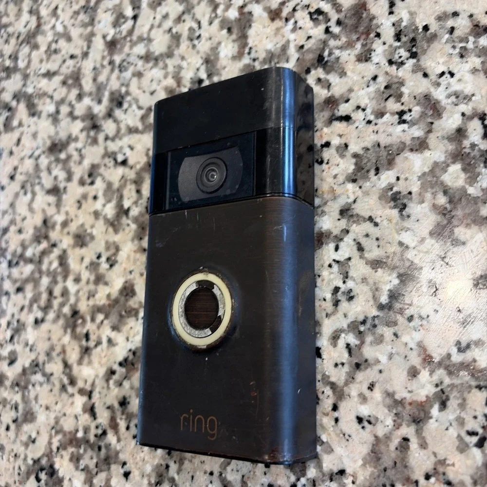 Ring Door Bell Camera PARTS / REPAIR only Bronze NOT WORKING